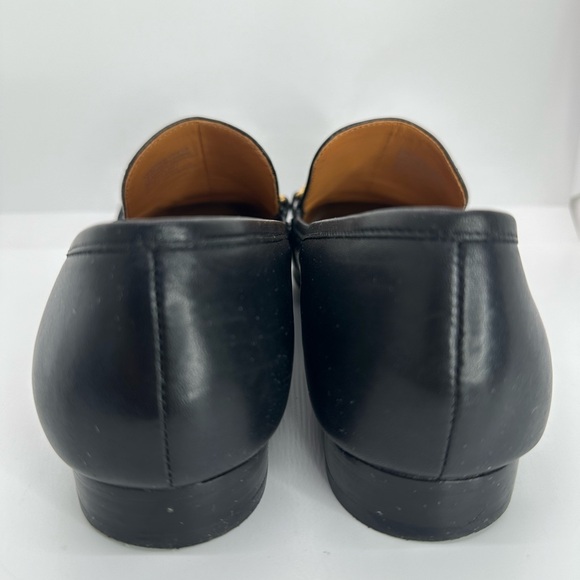 Tory Burch Mini Benton Leather Loafers Black Women's Size 7M - Picture 8 of 16